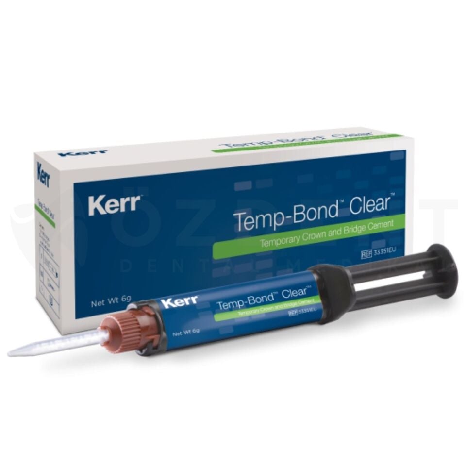 TempBond Clear Şeffaf Geçici Yapıştırma Simanı