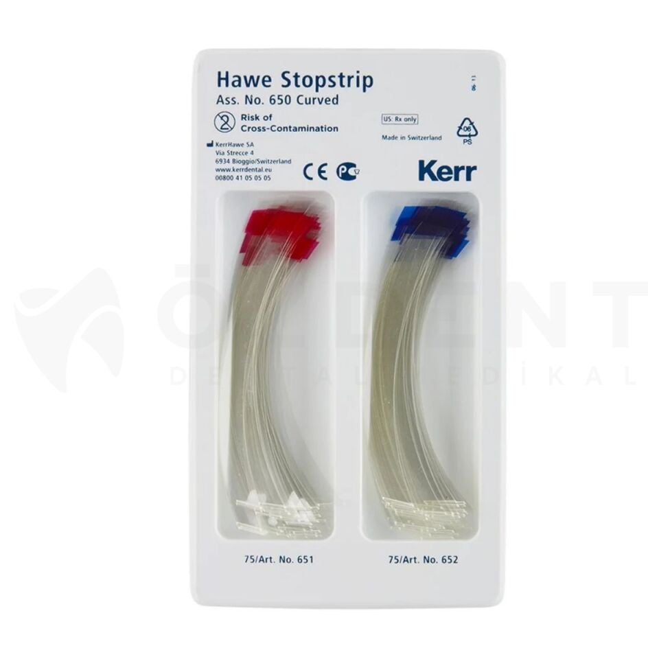 Hawe Stopstrip Şeffaf Kompozit Matris Bandı Açılı