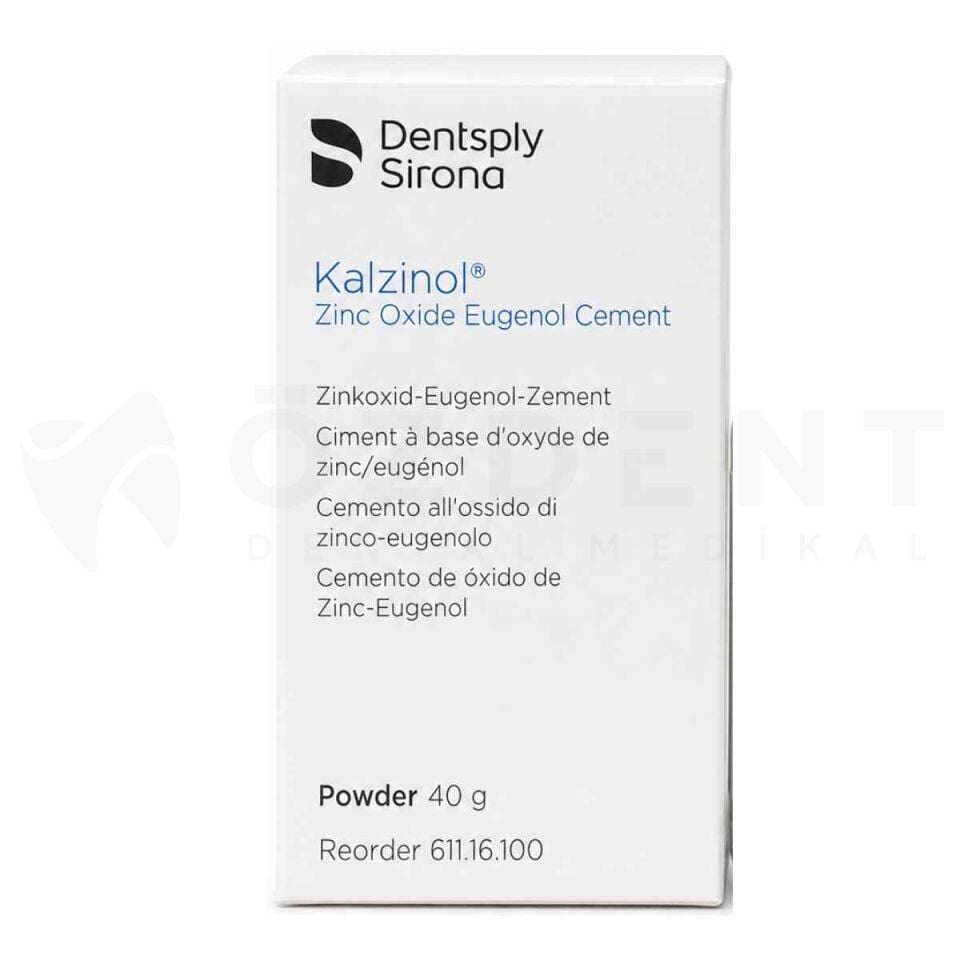Kalzinol Çinko Oksit Ojenol Siman Toz 40 gr