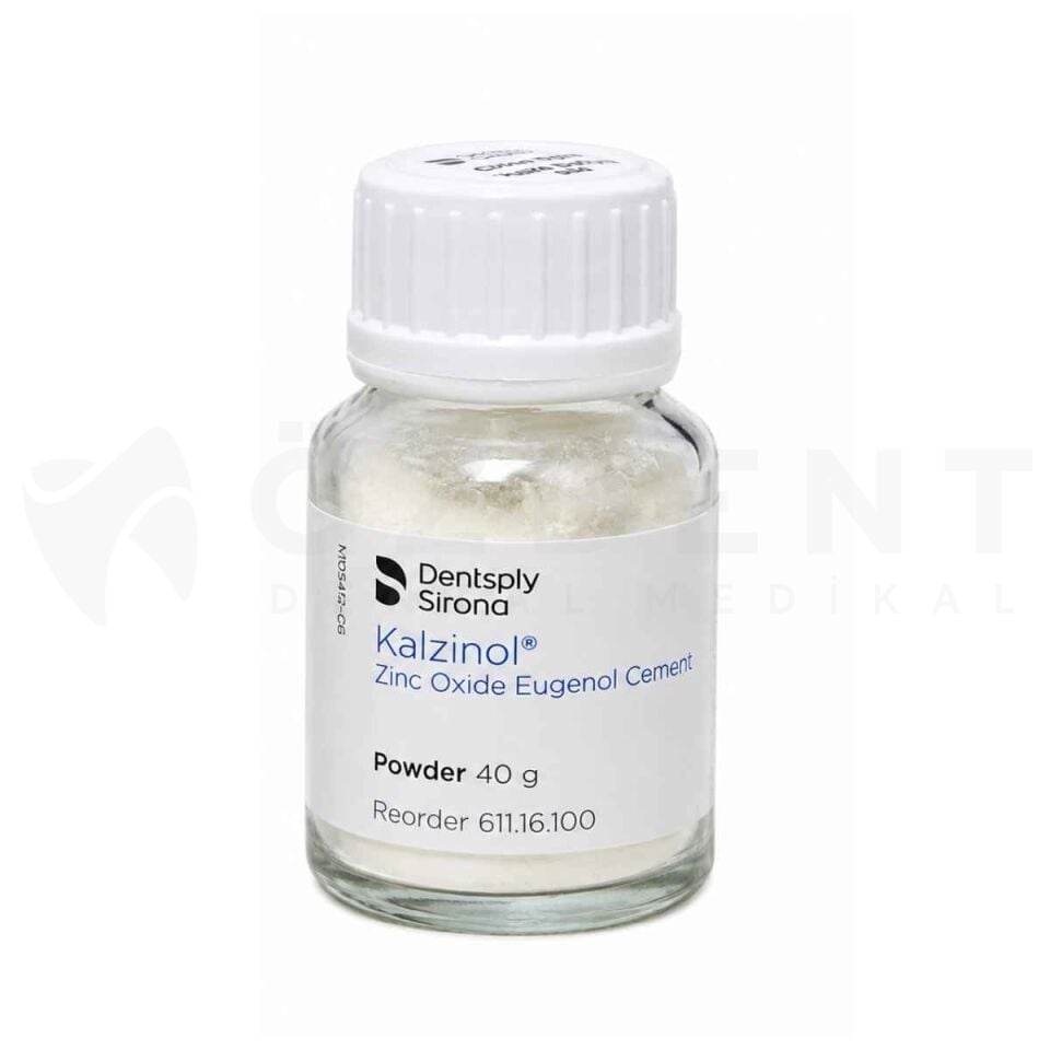Kalzinol Çinko Oksit Ojenol Siman Toz 40 gr