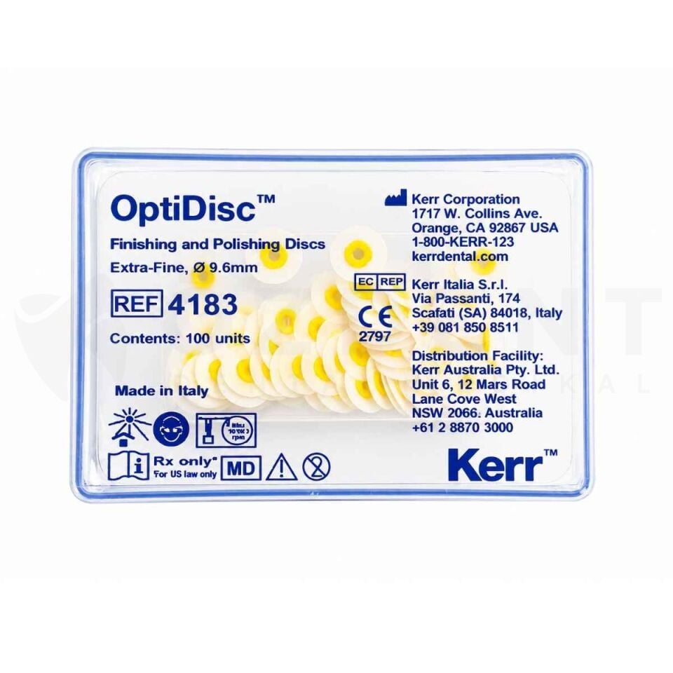 Kerr Optidisc Bitirme ve Parlatma Diski İçin Yedek Paket REF4183