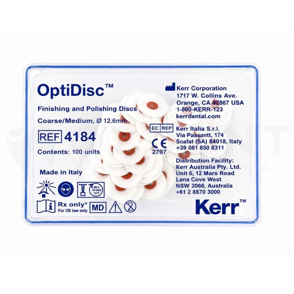 Kerr OptiDisc Refil Polisaj Cila Diski REF4184