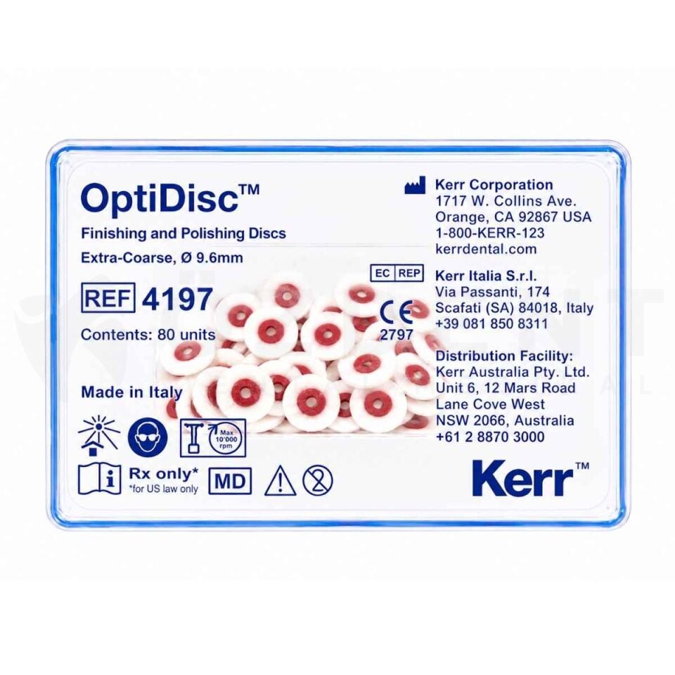 Kerr OptiDisc Refil Bitirme ve Polisaj Diskleri REF4197