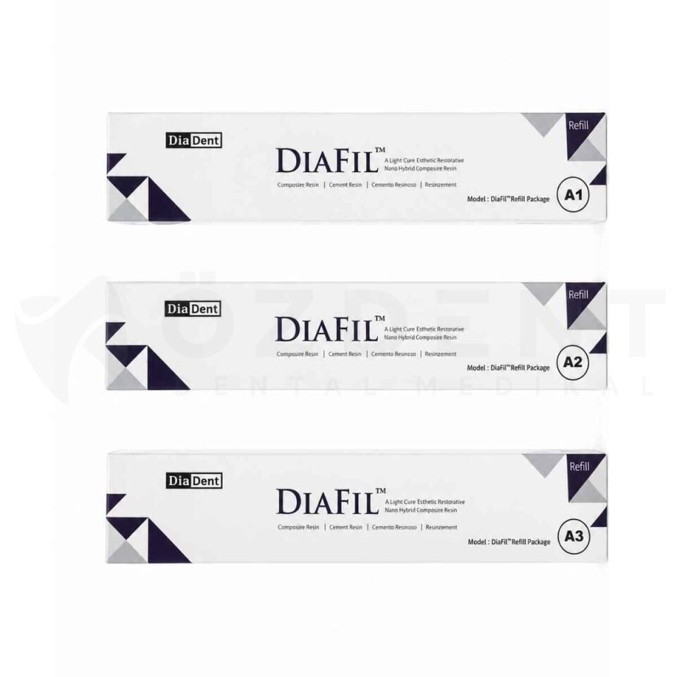Diafil Nano Hybrid Kompozit Refill Tek Tüp