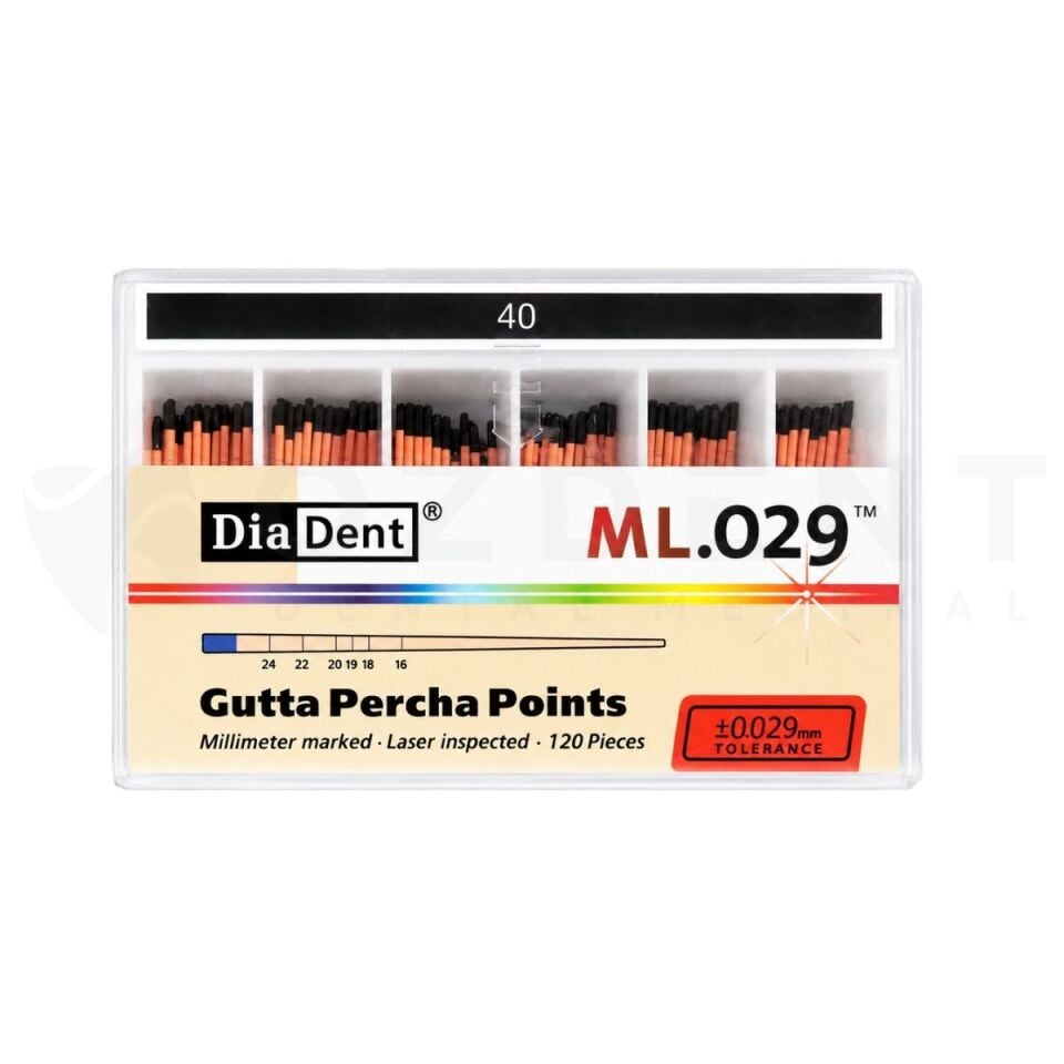 DiaDent Gutta Percha 40 - Açısız