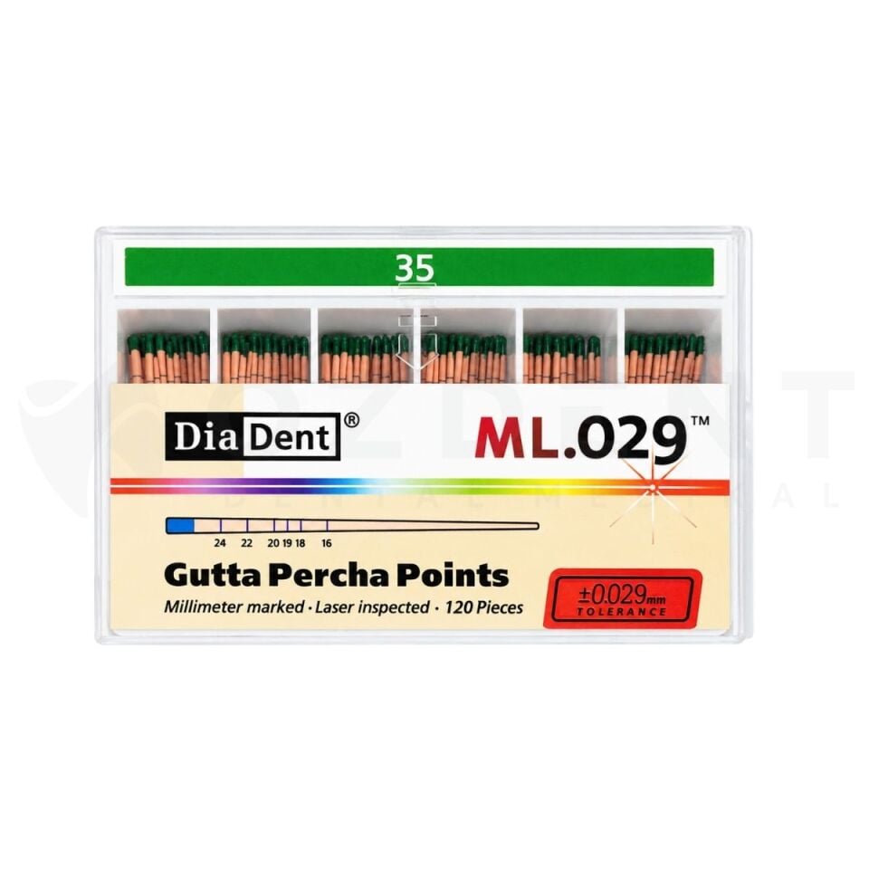 DiaDent Gutta Percha 35 - Açısız