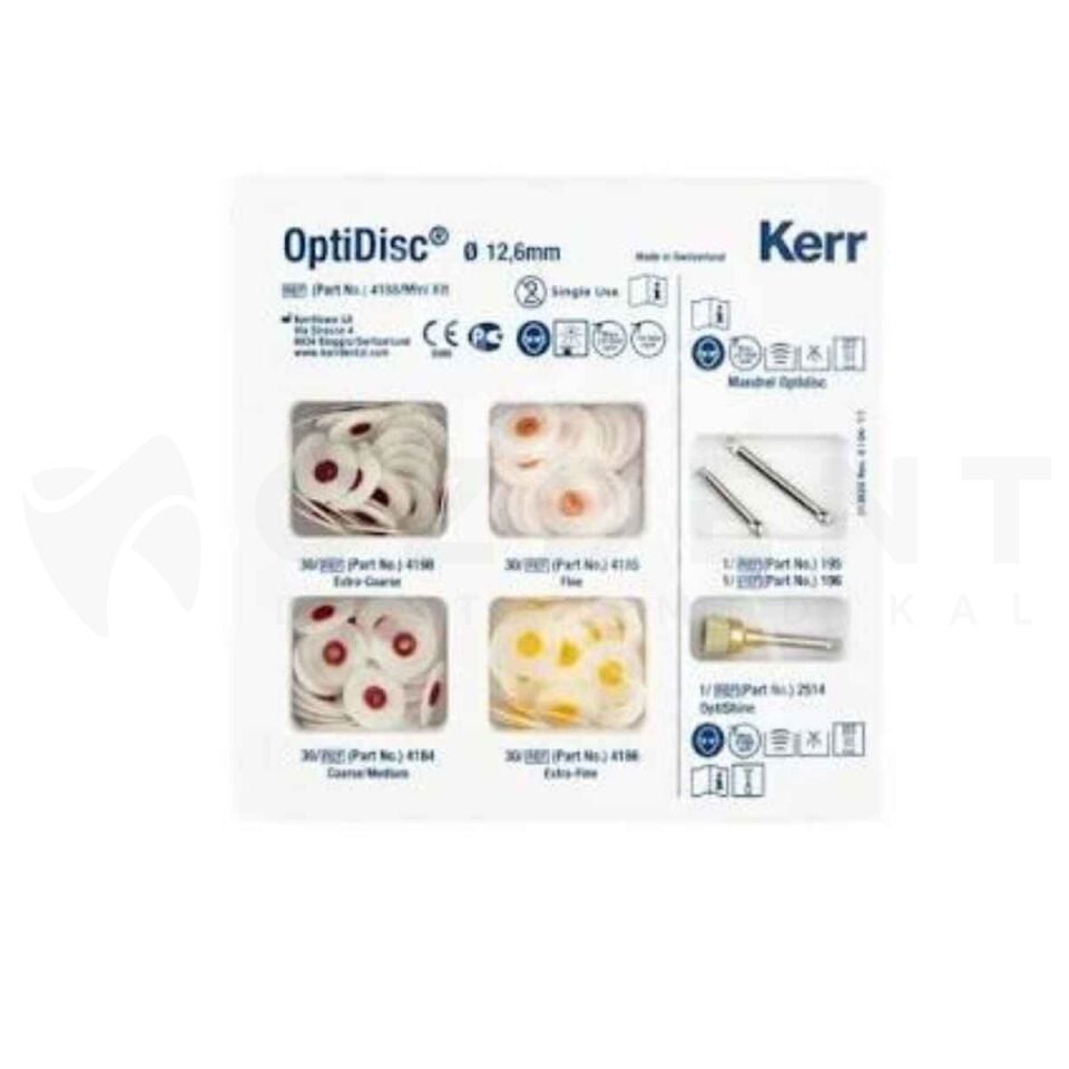 Kerr OptiDisc Mini Kit Cila Diski 120'li