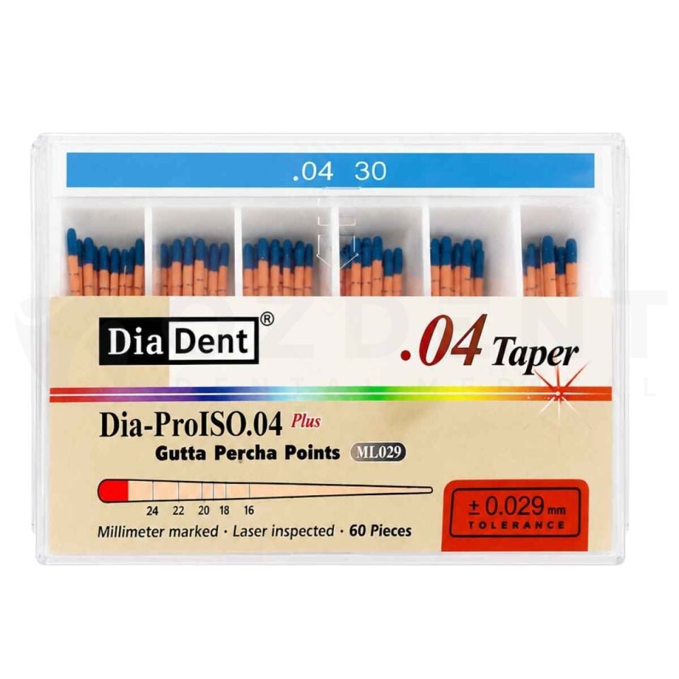 DiaDent 04-30 Taper Açılı Gutta Percha Point