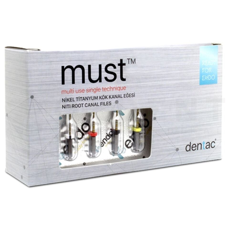 DENTAC T-endo Must Resiprokal Kanal Eğesi 25mm