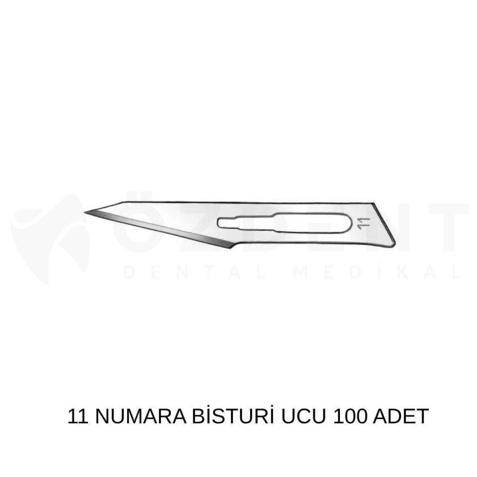 Beybi 11 Numara Bistüri Ucu 100 Adet