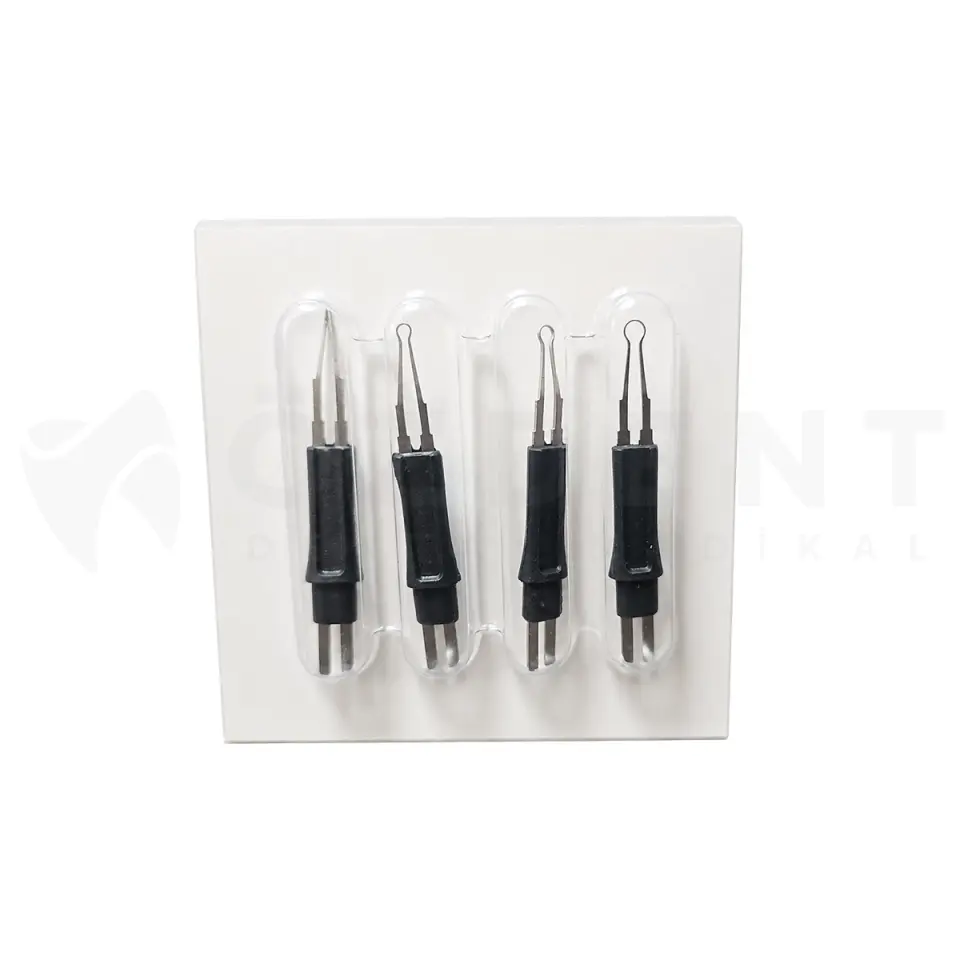Gutta Cut Cihazı Kesici Uç 4'lü Set