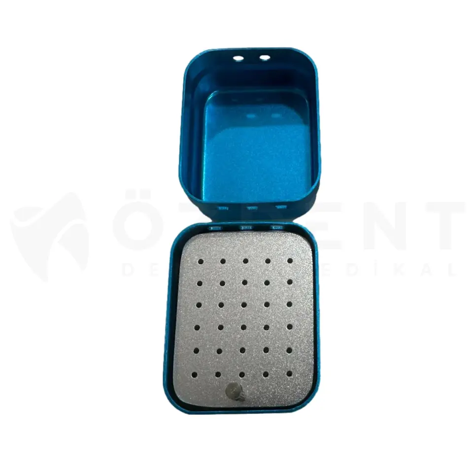 Dental Endo Box 30 Delikli Mavi