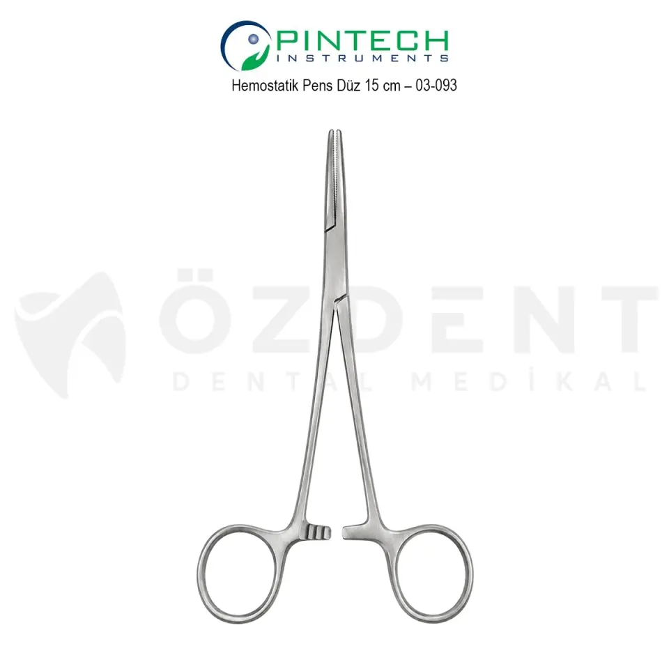 Hemostatik Pens Düz 15 cm – 03-093