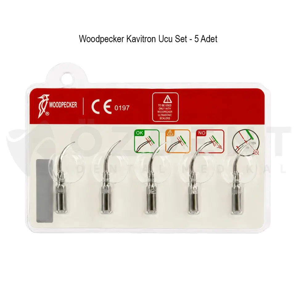 Woodpecker Kavitron Ucu Set - 5 Adet