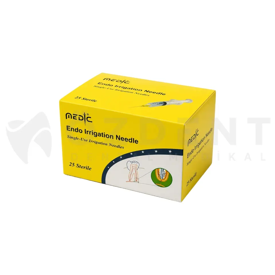 MEDİC Tek Delikli İrrigasyon İğnesi - 1 Kutu 50 Adet 30gx25mm