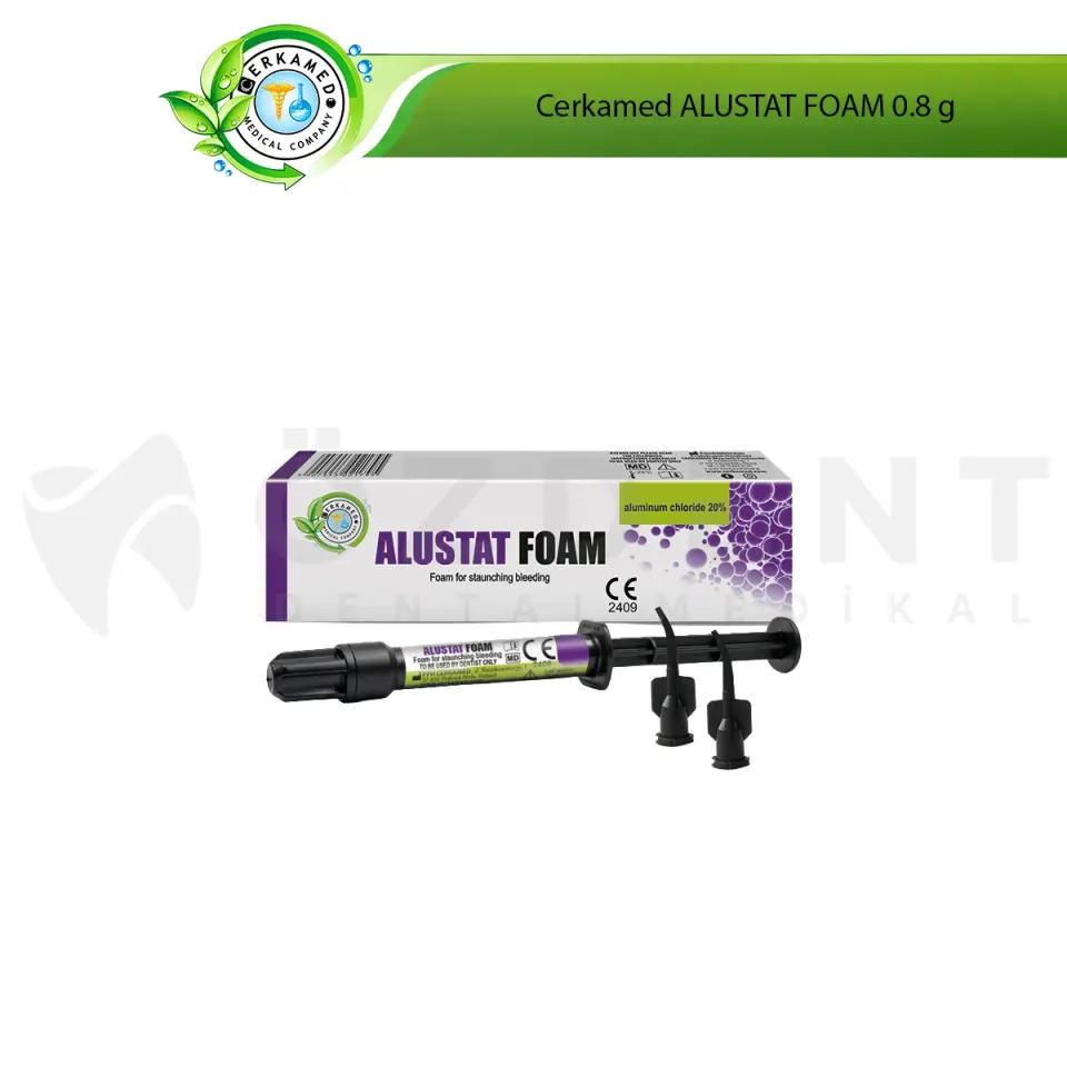 Cerkamed ALUSTAT FOAM Kanama Kontrol Köpüğü 0.8 g