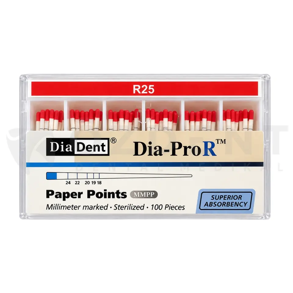 Diadent Paper Points R25