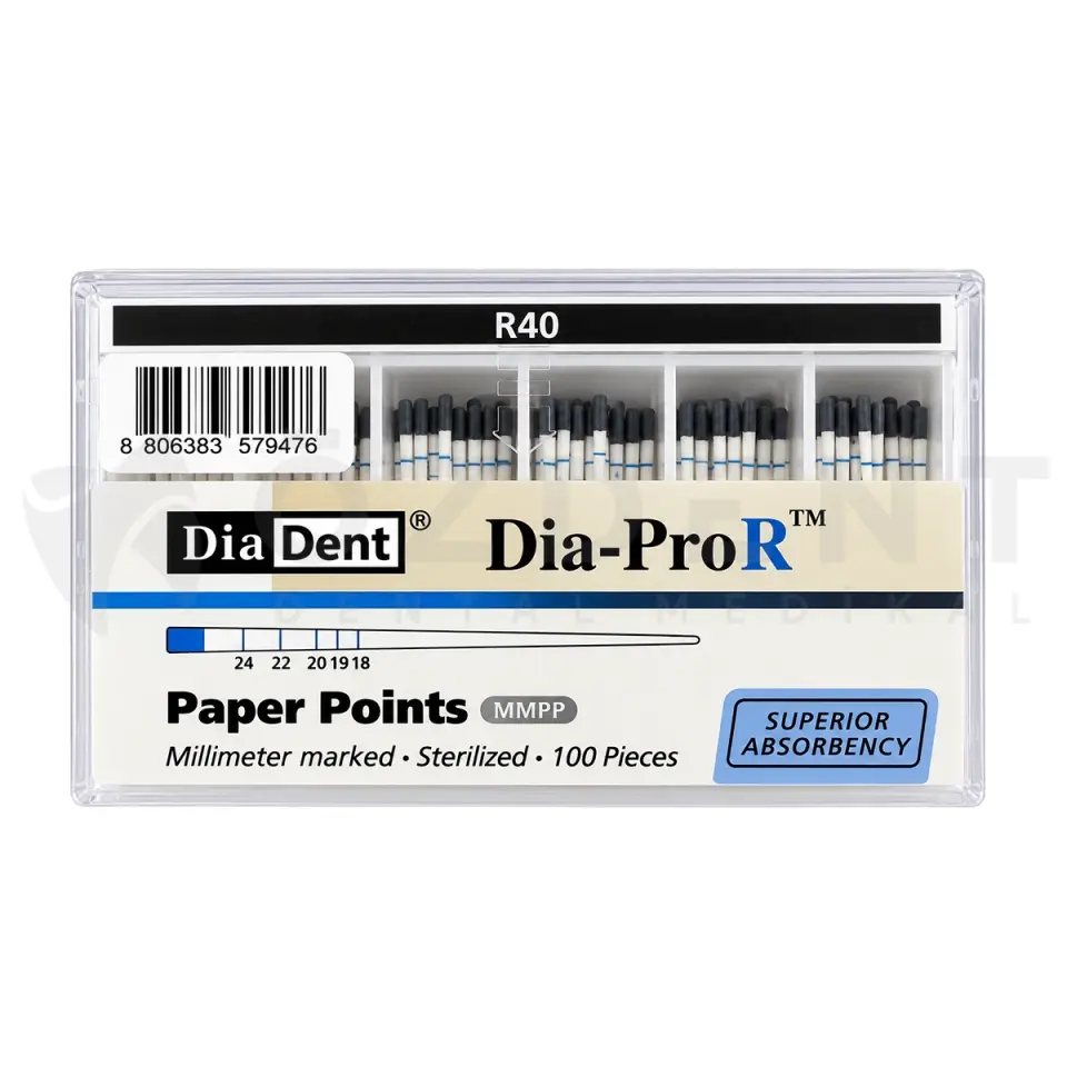 Diadent Paper Points R40